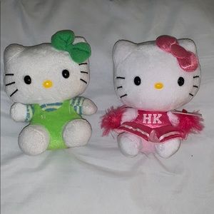 Hello Kitty plush dolls